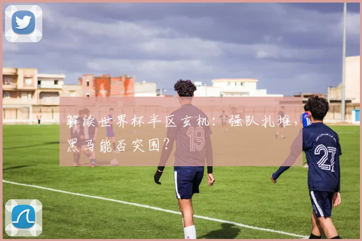 解读世界杯半区玄机：强队扎堆，黑马能否突围？
